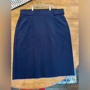 Blue skirt